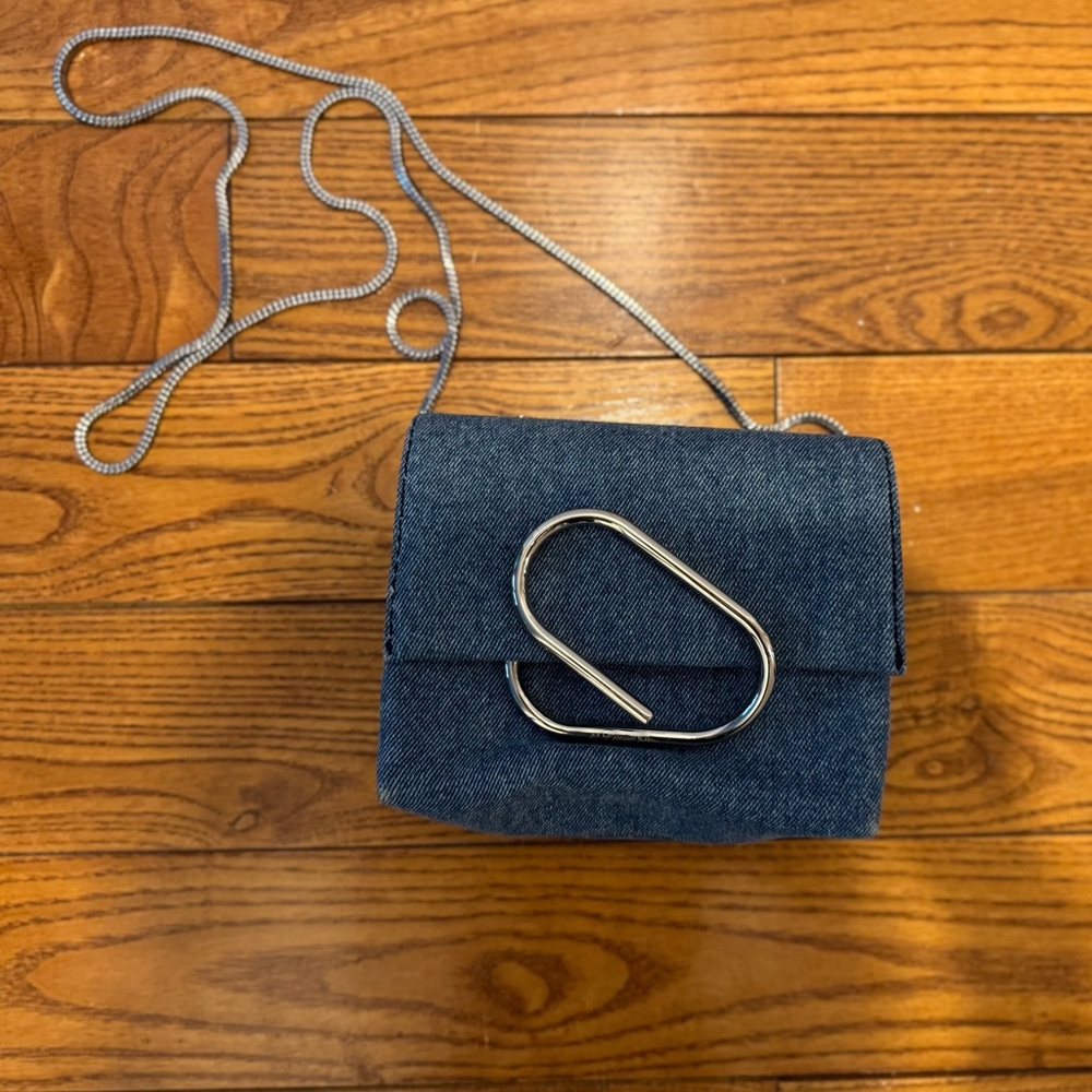 3.1 Phillip Lim Blue Denim Crossbody Bag